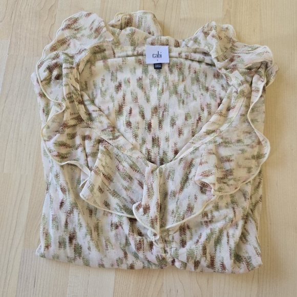 Cabi Dapple Top Size Small - Picture 1 of 8